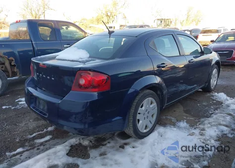 2014 Dodge Avenger Se z USA, uszkodzony, nr VIN 1C3CDZAB6EN147895